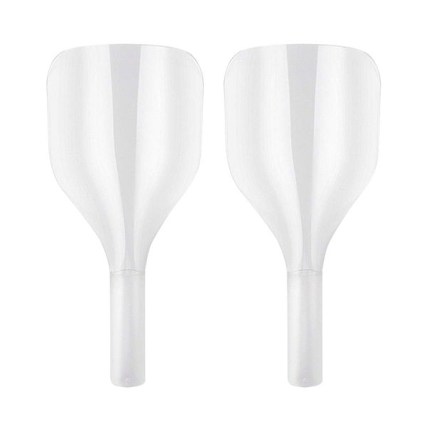 Yebeauty Barber Face Shield 2 PCS for Hairspray Hair Salon Hairdressing, Clear Hair Salon Face Shield Water Proof Plastic Shield for Face Eyes Protect