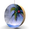 Island Palms Hardwood Oak Fan/Light Pull