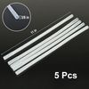 Bendable Straws - 11 inch Long Flexible Straws - Bendy Drinking Straw Reusable - 5 Pack