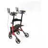 NRS Healthcare 4 Wheel Forearm Rollator Red