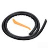 Car Front Windshield Panel Rubber Seal Strip Sealed Moulding Trim Accessories