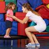 Trampoline Spring Cover Round Small Trampoline Replacement 36 Inch-6 Hole Black