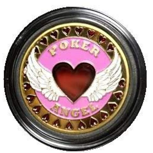 MRC Hand Painted Poker Card Guard Protector - Poker Angel