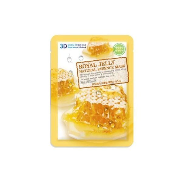 Skin elasticity and nutrition supply 3D pulp royal jelly mask pack 10 sheets / sheet pack / mask pack / old dead skin pack / face mask / face pack