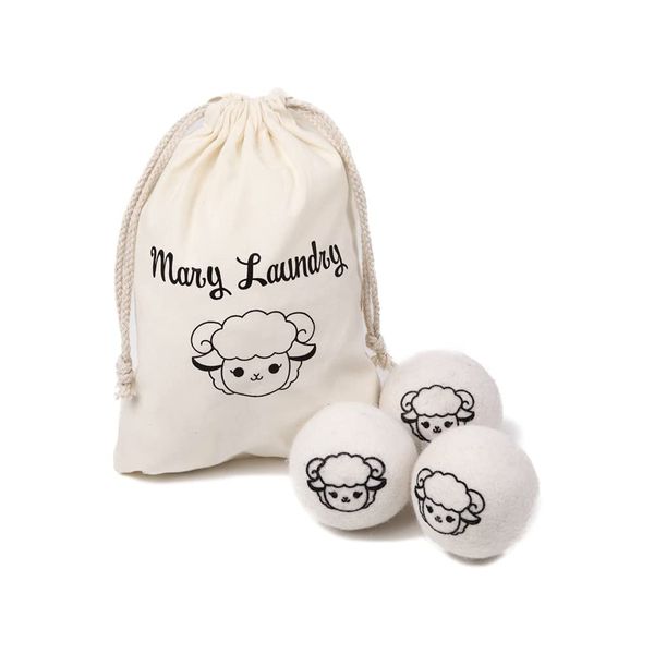 Mary Laundry Dryer Balls, Pack of 3