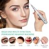 Pinkiou Permanent Makeup Set Eyebrow Tattoo Tips Microblading Pen with Tattoo Needles and Caps (machine, silver)
