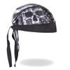 Hot Leathers HWH1090 Skull Flag Headwrap - One size fits most