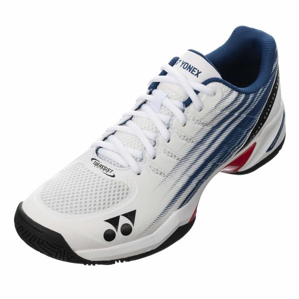 Yonex Power Cushion Team GC Tennis Shoes, white/deep blue