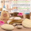 Almooni Premium Exfoliating Loofah Pad Body Scrubber, Made with Natural Egyptian Shower loofa Sponge That Gets You Clean, Not Just Spreading Soap - 2 Count(1 Pack)