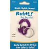 Rubit The Easy Dog Tag Curve Shape Switch Clip. Large Purple