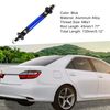 A ABSOPRO Adjustable Front Bumper Lip Lever Splitter Support Mount Rod Blue