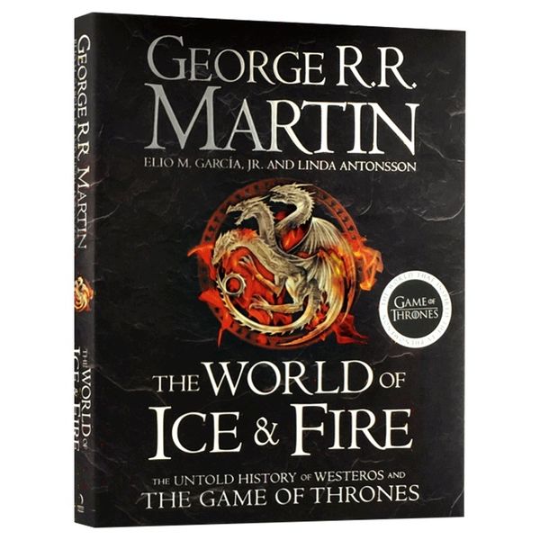 冰与火之歌的世界 英文原版 The World of Ice and Fire 官方设定集 精装收藏版 权利的游戏 英文版科幻小说 正版进口英语书籍