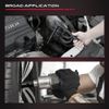 29Pcs 1/2" Drive Deep Impact Socket Set with Extension Bars SAE and Metric CR-V