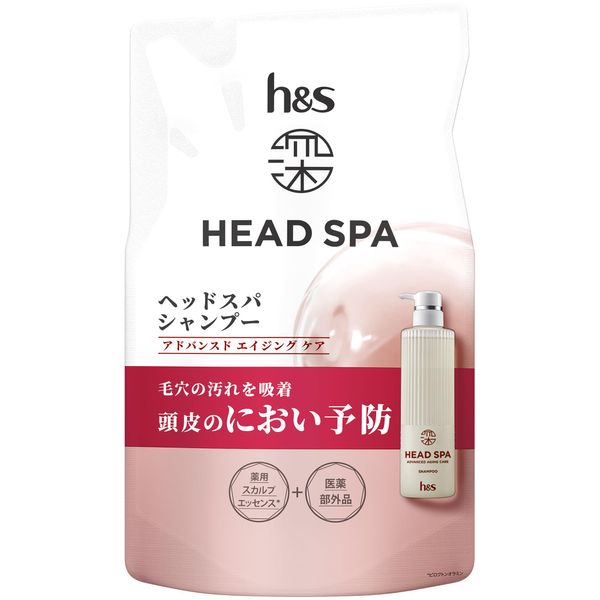 h&s Deep Head Spa [New Model] Advanced Aging Care Shampoo Refill 12.3 oz (350 g)