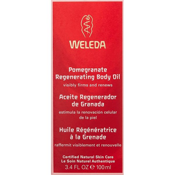 Weleda Pomegranate Regenerating Body Oil - 100ml - PACK OF 12