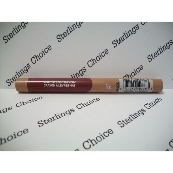 L'Oreal Matte Lip Crayon #514 Sizzling Sugar