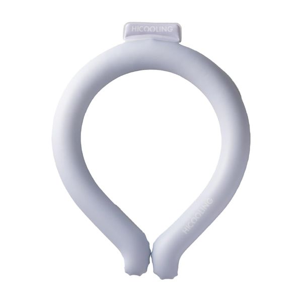 Neck Cool Ring, 66°F (18°C), Neck Cooler, Cool Ring, Ice Ring, Lavender Blue, L)
