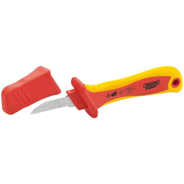 Draper Expert 04615 200mm VDE Approved Fully Insulated Cable Knife