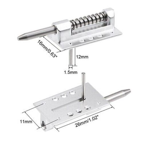1PC Aluminum Canopy Hatch Latch Lock RC Plane Airplane  (US GOOD SELLER/SHIP)