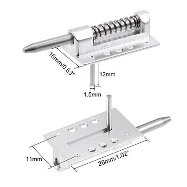 1PC Aluminum Canopy Hatch Latch Lock RC Plane Airplane  (US GOOD SELLER/SHIP)