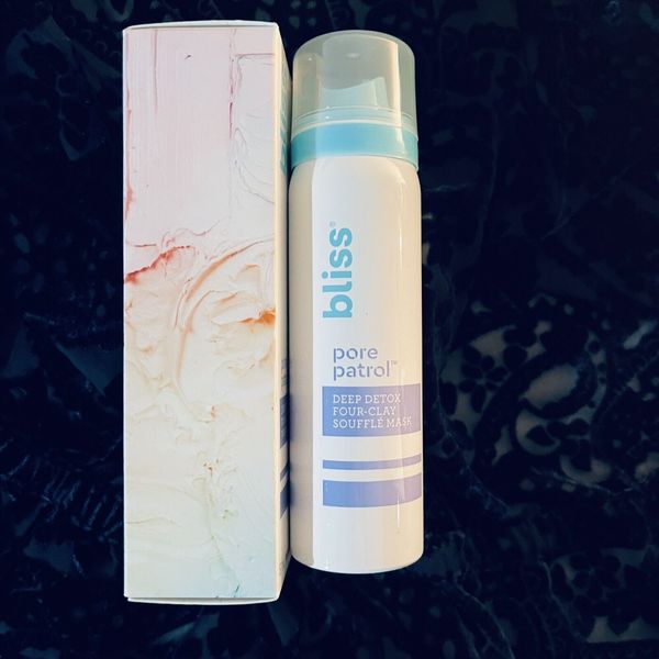 Bliss PORE PATROL Deep Detox Four Clay Souffle Mask (2 oz) FULL SIZE - NIB