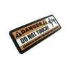 Danger Do Not Touch PVC Velcro Emblem Badge Patch