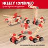 WORKPRO 43PC Wooden Building Toy Tool Set Building Toy Creative Construction Toy