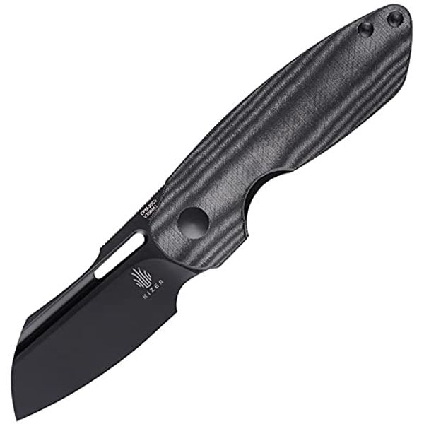 Kizer Cutlery October Linerlock Blk Micarta KIV3569A1