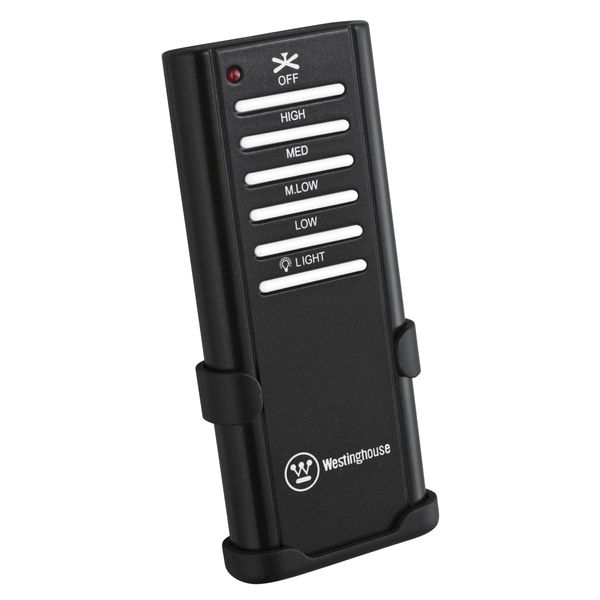 Westinghouse Lighting Infrared Remote Control 7784340 with 4 Speed Settings Non-Dimmable Red