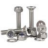 Bolt Base M6 x 40 A2 Stainless Steel Socket Countersunk Screws + Nyloc Nuts & Washers (10 Each)