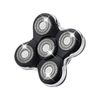 5 Blades Replacement Shaver Head Compatible with Skull Shaver Pitbull, Butterfly Kiss, and Palm Electric Razor 5 Blades, Shaver Replacement Heads for Philips Norelco 3000 5000 9000 Series Shavers (1Pack)
