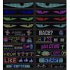 For Truck-Specific Devil's Eye LED-Screen Car Eye Light Truck Dynamic LED Light