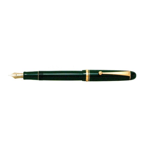 Pilot Custom 74 Fountain Pen, Dark Green, B (Bold)