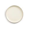 Barebones Enamel 2-Tone Plate Set of 2 Olive Drab