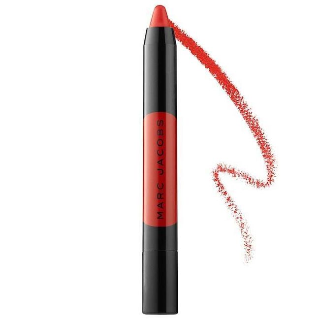 Marc Jacobs Beauty Le Marc Liquid Lip Crayon, Color: How Rouge! 340, new