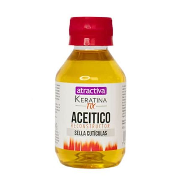 Atractiva Keratina Fix Reconstructor Capilar el Aceitico 4 OZ