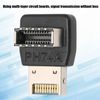 Ejoyous USB Front Panel Adapter, USB 3.1 Type E Adapter Header Computer Motherboard 90 Degree Right Angle Adapter (PH74A)