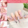 Nail Tips - 420PCS Soft Gel Full Cover Nail Tips Kit for Nails Extensions, ZAHRVIA Clear Acrylic Glue Tips No File False French Nail Tips for Manicure Salons Nail Art (Long Coffin)