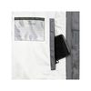 Leibwächter Work Vest - Robust & Breathable Craftsman Vest for Work & Crafts - Stretch Fabric - Reflective Details, White, L