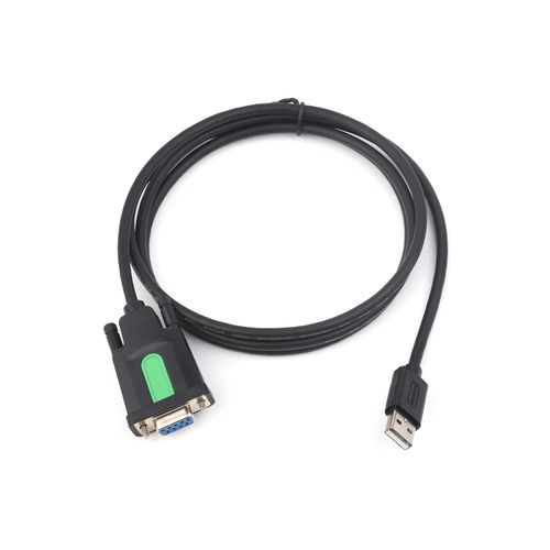 Waveshare Industrial USB to RS232 Adapter with Original FT232RL FTDI Chip, USB Type A to RS232 Female DB9 (9 Pin) Serial Converter Cable for Cashier Register, Modem, Scanner, Digital Cameras, 1.5m