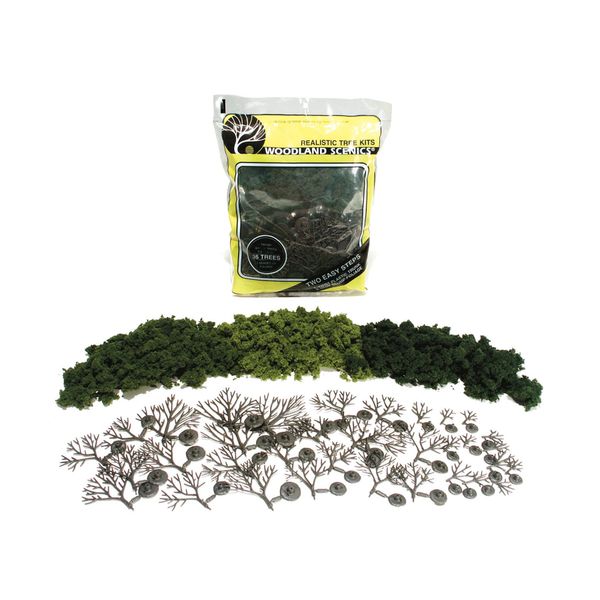 Woodland Scenics Deciduous Tree Kit, Small (36)