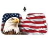 ⭐️⭐️⭐️⭐️⭐️ Large 57x27 Eagle Flag Car Windshield Popups Sunshade For Nissan