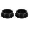 sourcing map 2 Pcs Black Plug Holes, Waterproof Rubber Button Plug for 45mm / 1.77" Hole