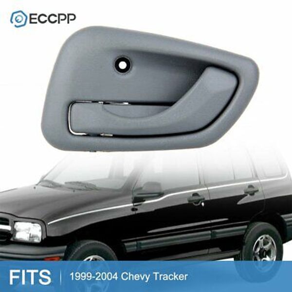 Door Handle Interior Left Driver Side Gray For 1999-2004 Chevy Tracker