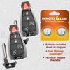 2x Replacement Key Fob Keyless Entry Remote Start Transmitter for M3N5WY783X 5B