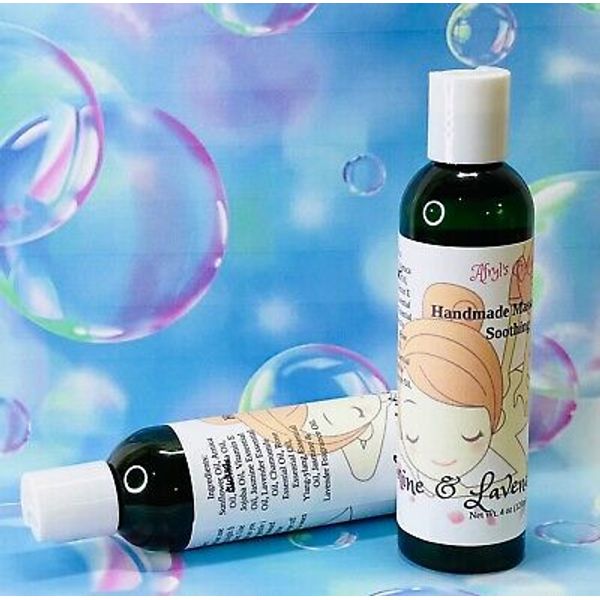 Handmade Massage Oil Soothing Jasmine & Lavender