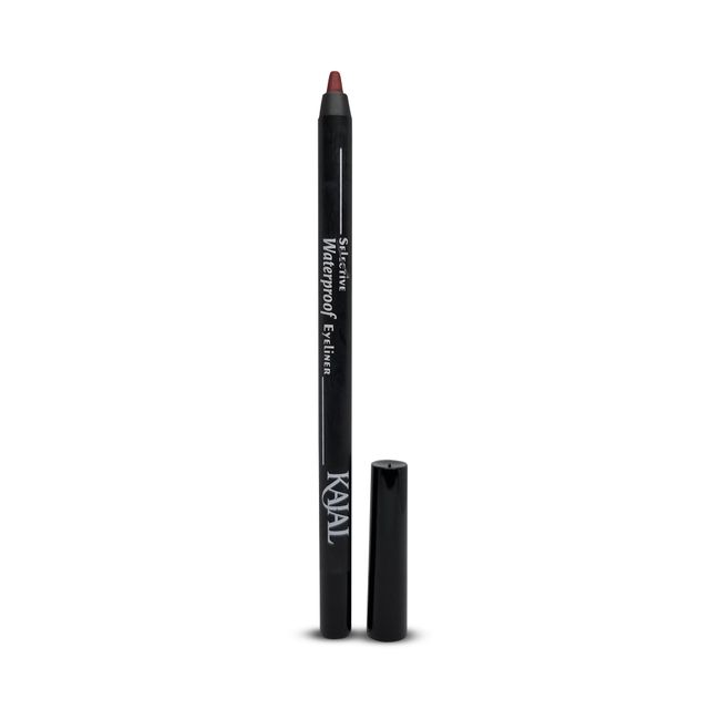 KAJAL Selective Colour Eyeliner Pencils - Long Lasting & Waterproof - 9 Colours (No: 40 Ruby Red)