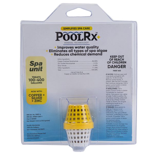 PoolRX+ spa Unit 100-400 gallons
