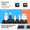 Spigen LD101 Magnetic Cable Holder Black - ACA04604