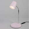 LITECRAFT Glow Table Lamp 3.5 Watt Integrated LED Adjustable Task Light - Pink